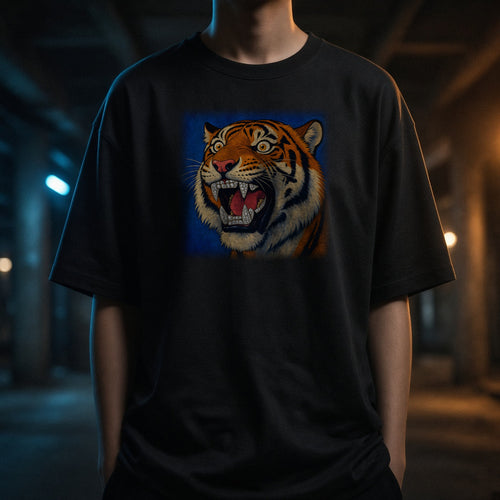 Blue Hour Tiger Tee (worn)